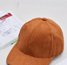Load image into Gallery viewer, Plain Suede Cap
