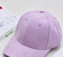 Load image into Gallery viewer, Plain Suede Cap